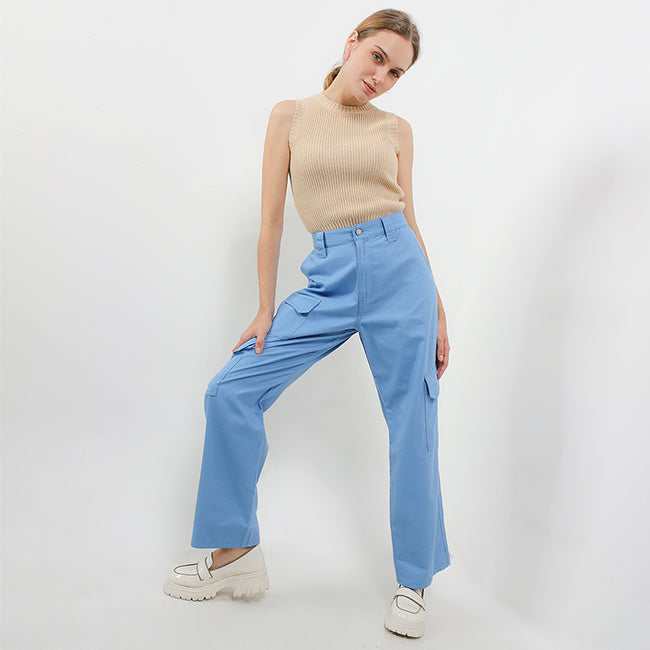 Hush Puppies Pakaian Wanita Pants Tacy In Blue