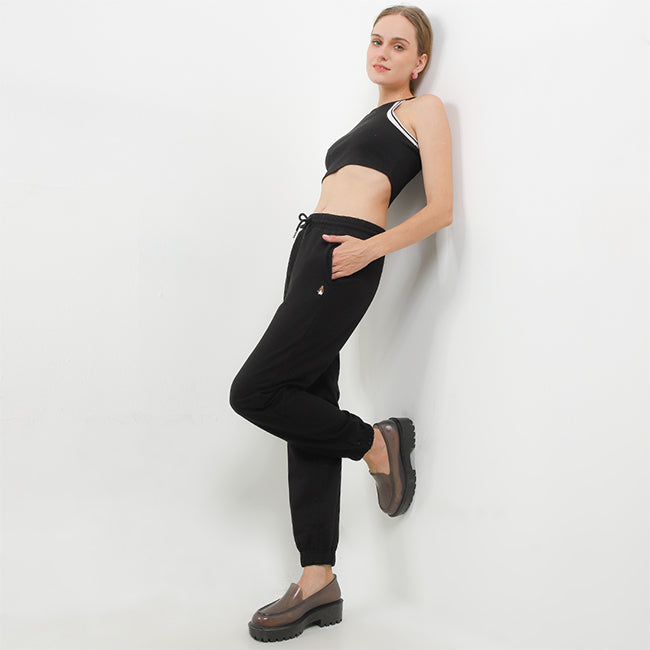 Hush Puppies Pakaian Wanita Jogger Bsc Benita In Black