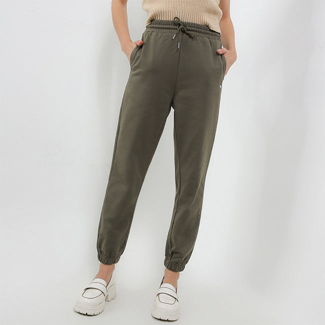 Hush Puppies Pakaian Wanita Jogger Bsc Benita In Olive