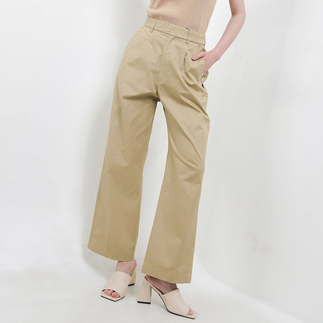 Hush Puppies Pakaian Wanita Pants 955 Limona In Khaki