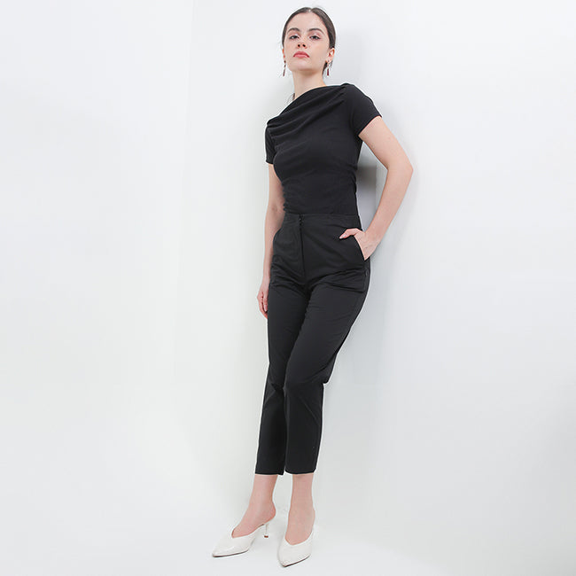 Hush Puppies Pakaian Wanita Pants 955 Hiina In Black