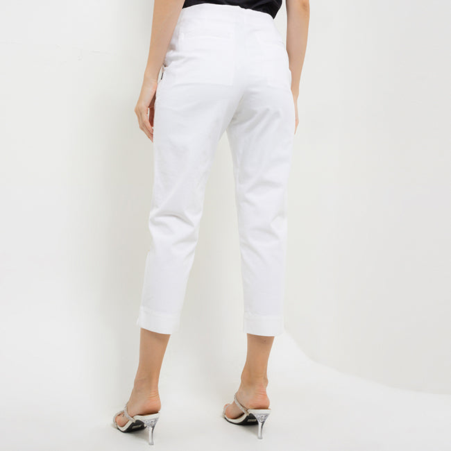 Hush Puppies Pakaian Wanita Pants Nikola Slim In Off White