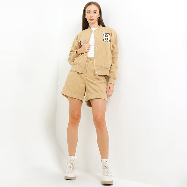 Hush Puppies Pakaian Wanita 90S Furla Sp In Khaki