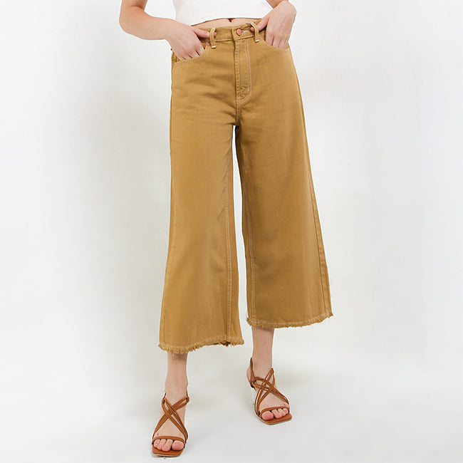 Hush Puppies Pakaian Denim Wanita Averil In Beige