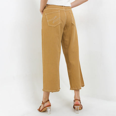 Hush Puppies Pakaian Denim Wanita Averil In Beige