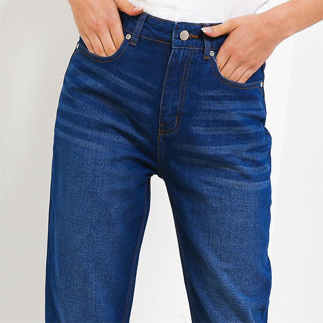 Hush Puppies Pakaian Denim Wanita Alandra In Dark Blue