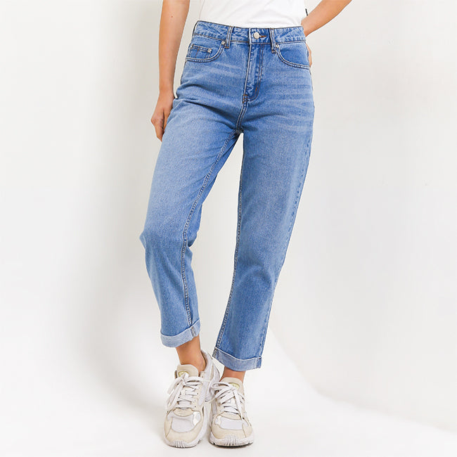 Hush Puppies Pakaian Denim Wanita Alandra In Medium Blue