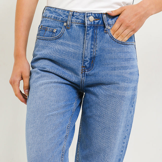 Hush Puppies Pakaian Denim Wanita Alandra In Medium Blue