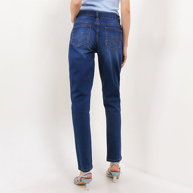 Hush Puppies Pakaian Wanita Denim Elaina In Dark Blue