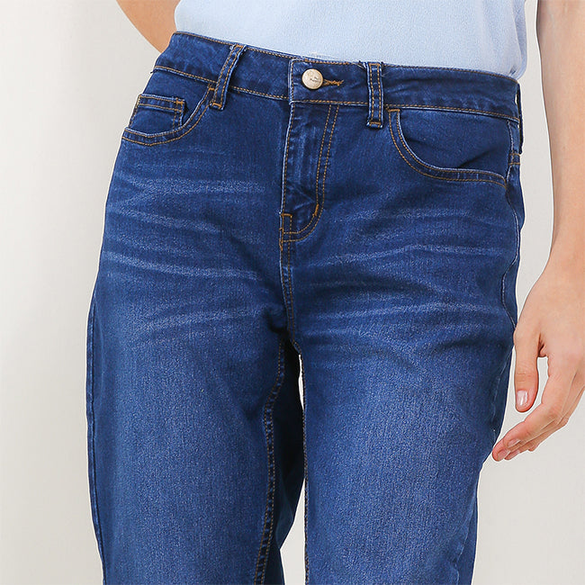 Hush Puppies Pakaian Wanita Denim Elaina In Dark Blue