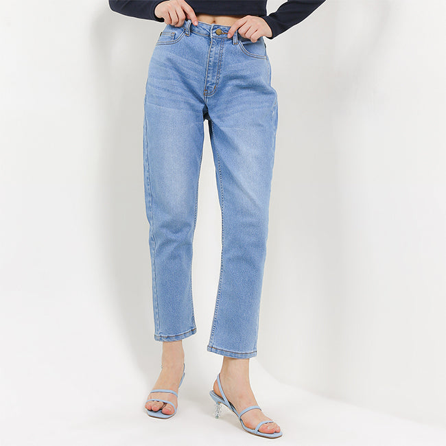 Hush Puppies Pakaian Wanita Denim Elodia In Light Blue