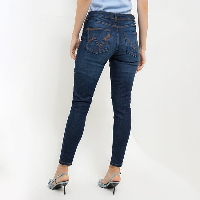 Hush Puppies Pakaian Wanita Pants Bsc Ethanya 2 In Dark Blue