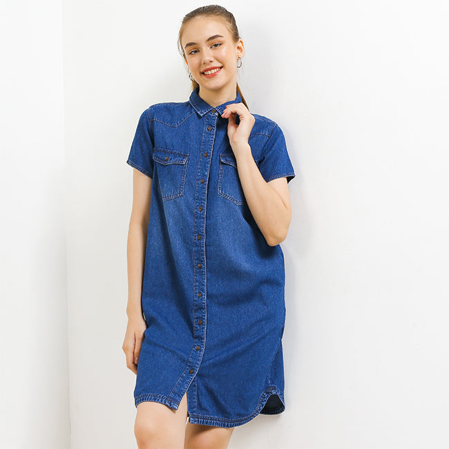 Hush Puppies Pakaian Wanita Dc Ourania In Blue