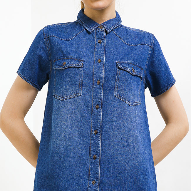 Hush Puppies Pakaian Wanita Dc Ourania In Blue