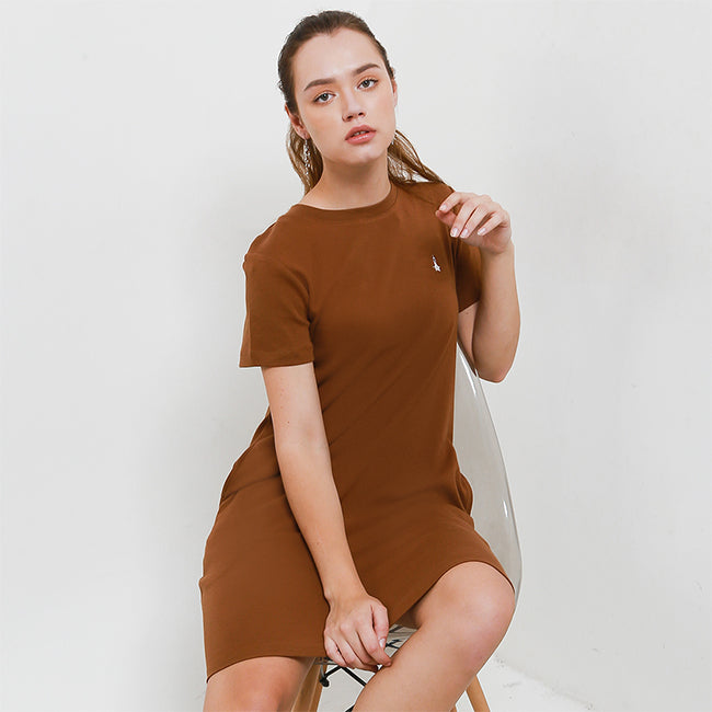 Hush Puppies Pakaian Dress Wanita Caydee In Brown