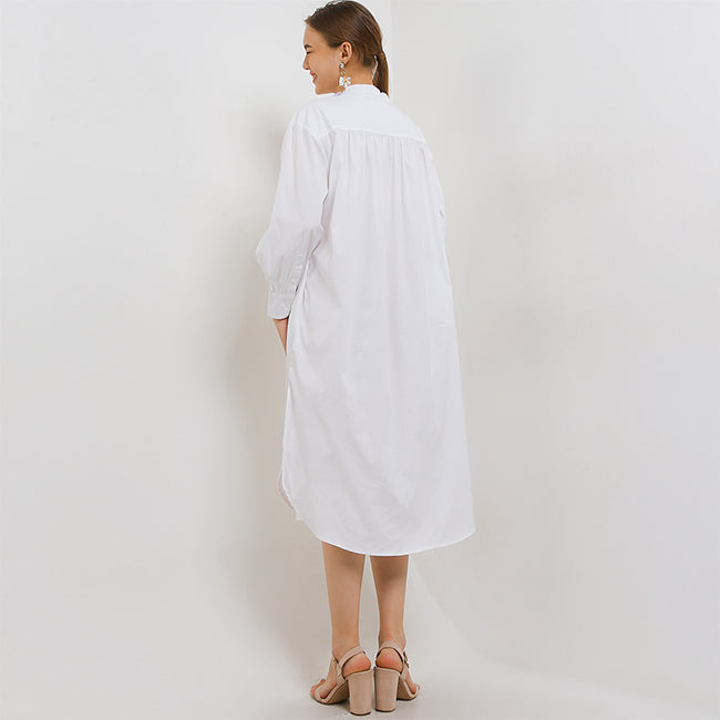 Hush Puppies Pakaian Dress Wanita Dc Harika In White