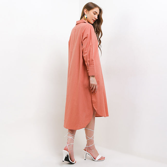 Hush Puppies Pakaian Dress Wanita Dc Roxelana In Pink