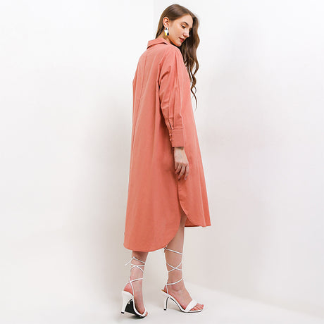 Hush Puppies Pakaian Dress Wanita Dc Roxelana In Pink