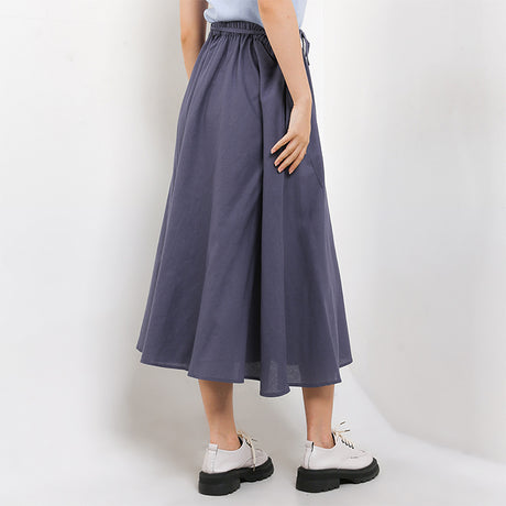 Hush Puppies Pakaian Wanita Skirt Shanelle In Navy