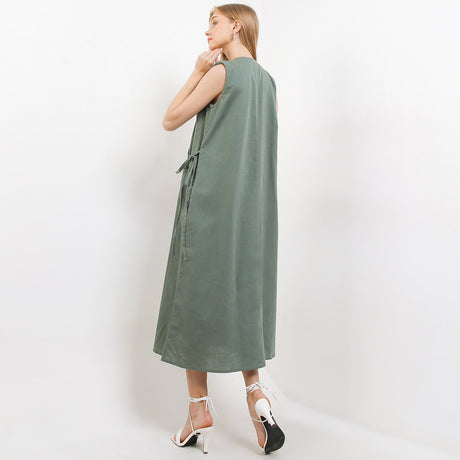 Hush Puppies Pakaian Dress Wanita Dc Roxane In Green
