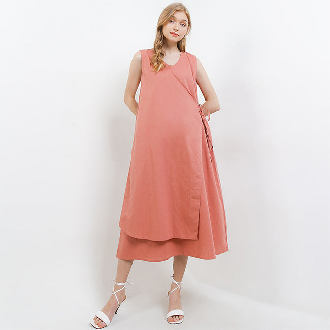 Hush Puppies Pakaian Dress Wanita Dc Roxane In Pink