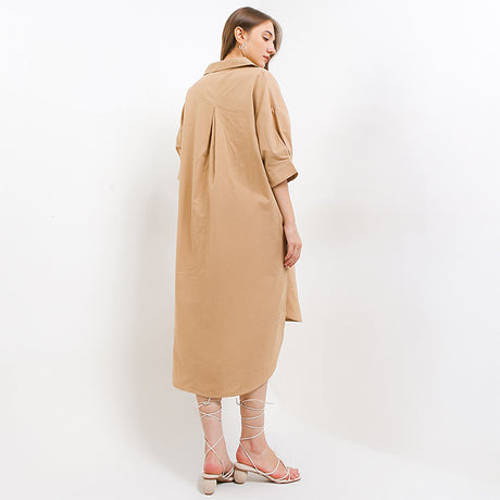 Hush Puppies Pakaian Wanita Dress Adanna In Khaki
