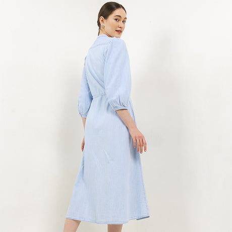 Hush Puppies Pakaian Wanita Dress Talfa In Light Blue