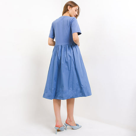 Hush Puppies Pakaian Wanita Dress Luiza In Navy