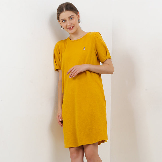 Hush Puppies Pakaian Wanita Others Dc Civanna In Mustard