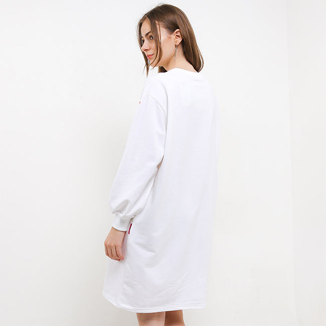 Hush Puppies Pakaian Wanita Dress Liunic Ceann In Off White
