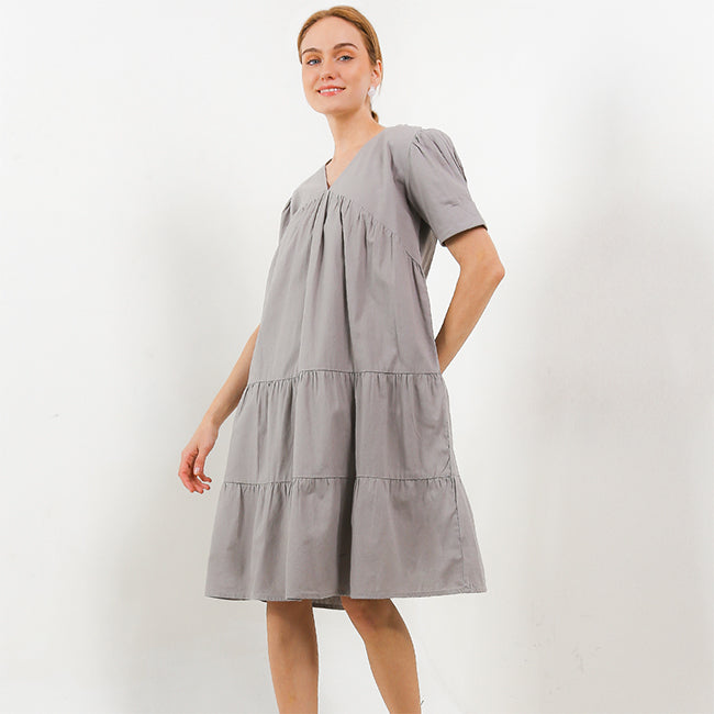 Hush Puppies Pakaian Wanita Others Dc Shevanya In Grey