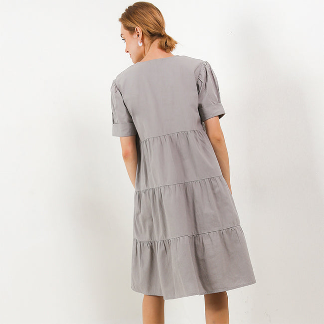 Hush Puppies Pakaian Wanita Others Dc Shevanya In Grey