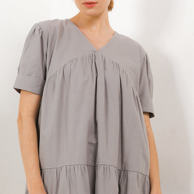 Hush Puppies Pakaian Wanita Others Dc Shevanya In Grey