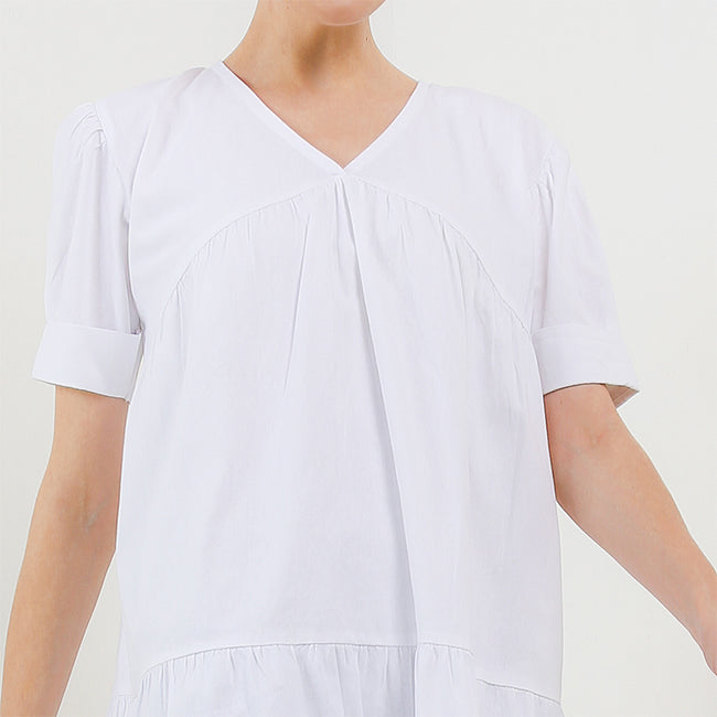 Hush Puppies Pakaian Wanita Others Dc Shevanya In White