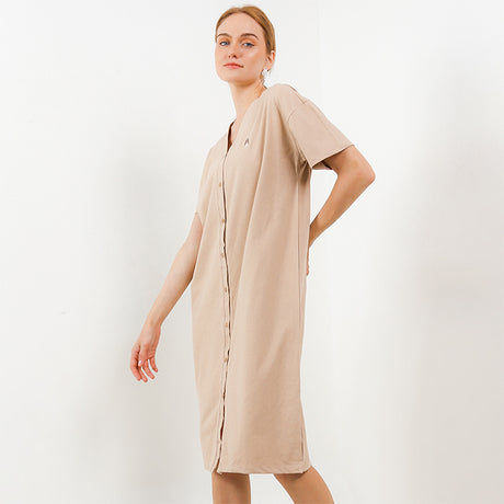 Hush Puppies Pakaian Wanita Dress Neila In Beige