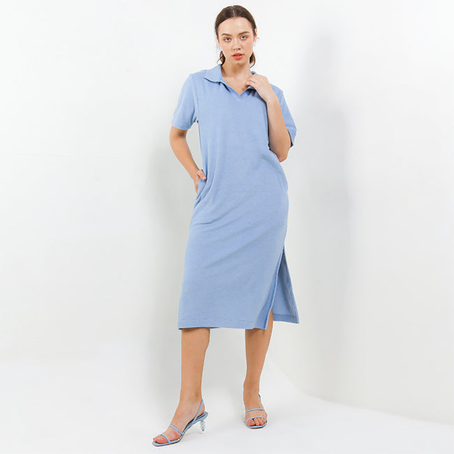 Hush Puppies Pakaian Wanita Dress Piana In Blue