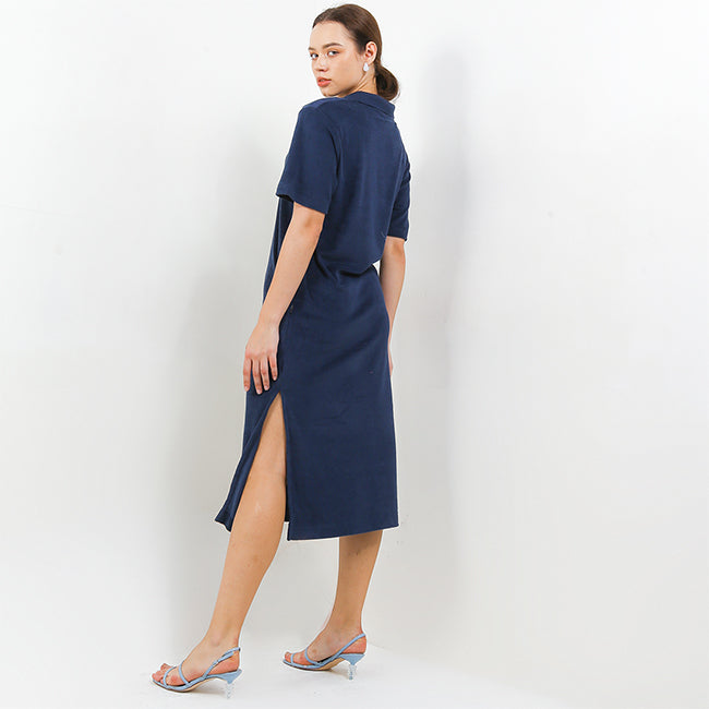 Hush Puppies Pakaian Wanita Dress Piana In Navy