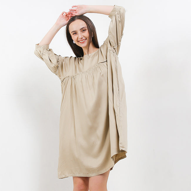 Hush Puppies Pakaian Wanita Others Dc Michiama In Sage