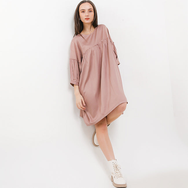 Hush Puppies Pakaian Wanita Others Dc Michiama In Taupe