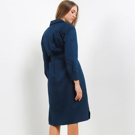 Hush Puppies Pakaian Wanita Dress Lucuma In Navy