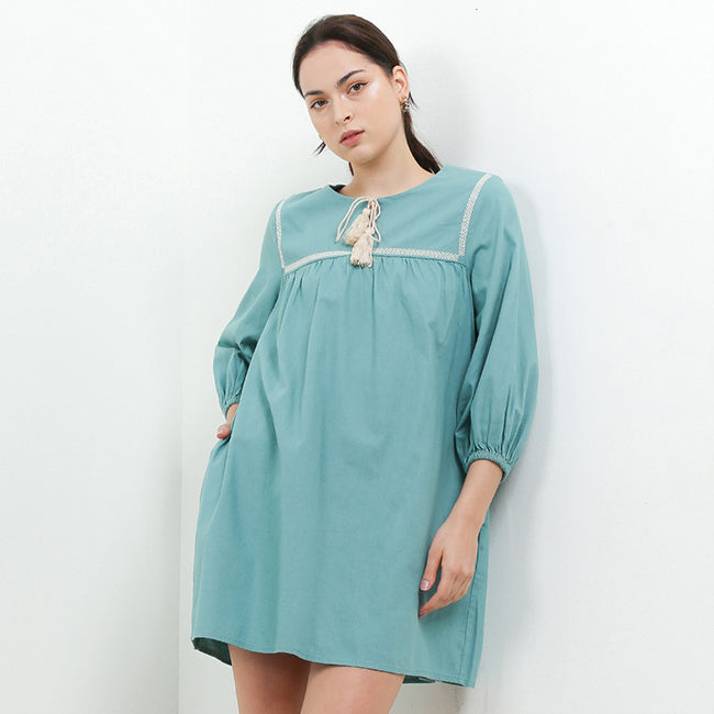 Hush Puppies Pakaian Wanita Dress Verda In Green