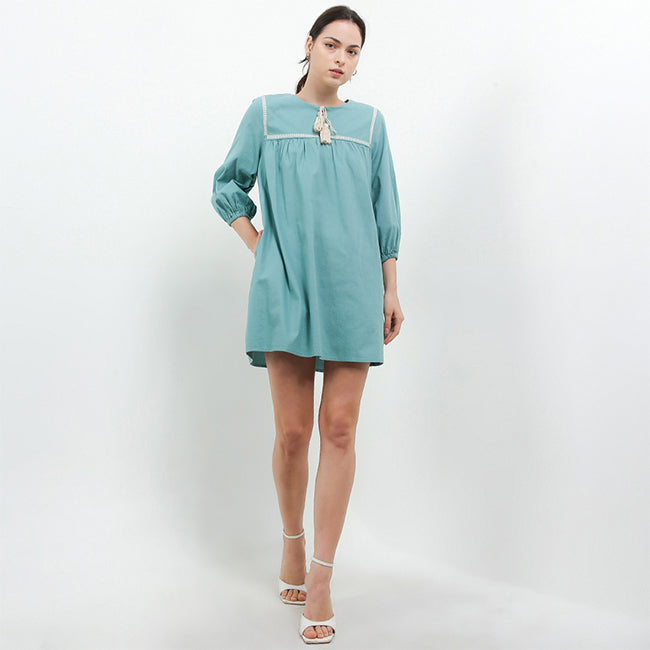 Hush Puppies Pakaian Wanita Dress Verda In Green