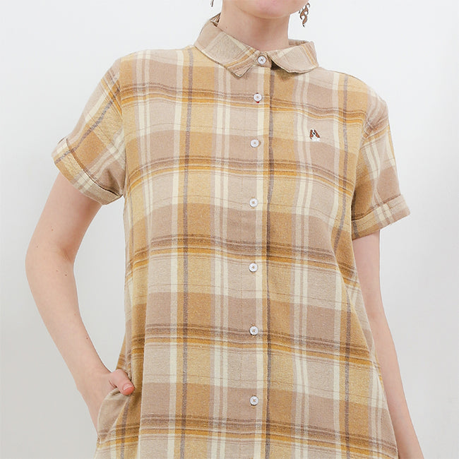 Hush Puppies Pakaian Wanita Dress Jolita In Khaki