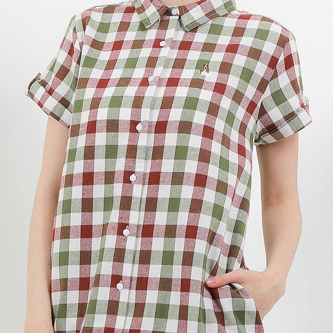 Hush Puppies Pakaian Wanita Dress Jolida In Red