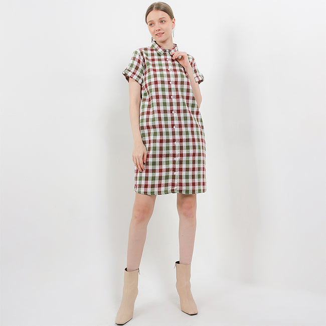Hush Puppies Pakaian Wanita Dress Jolida In Red