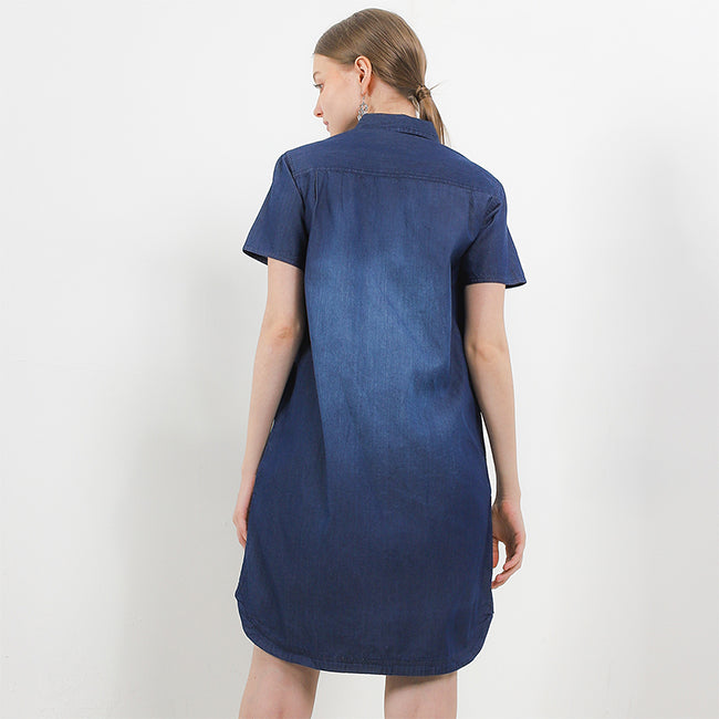 Hush Puppies Pakaian Wanita Dress Lalana In Blue