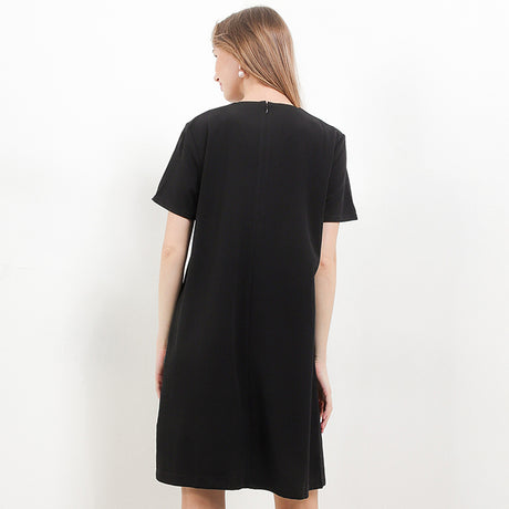 Hush Puppies Pakaian Wanita Dress 955 Kunsa In Black