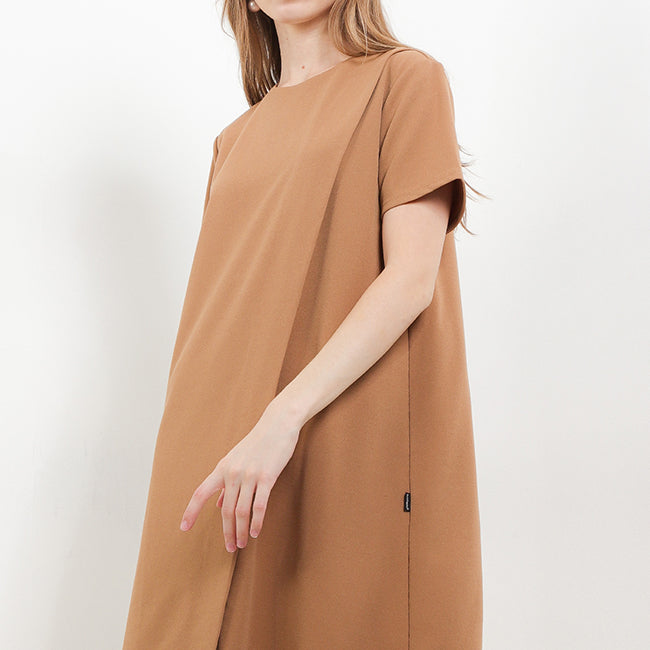 Hush Puppies Pakaian Wanita Dress 955 Kunsa In Khaki