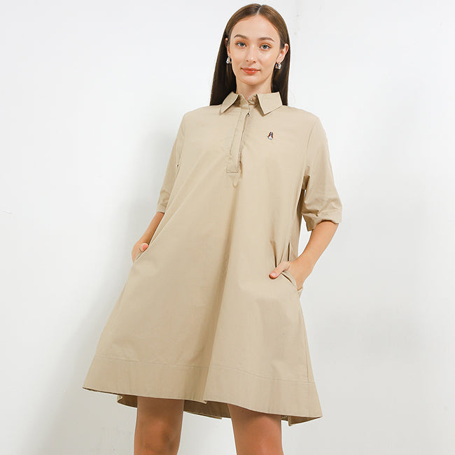 Hush Puppies Pakaian Wanita Carlene Mini In Khaki