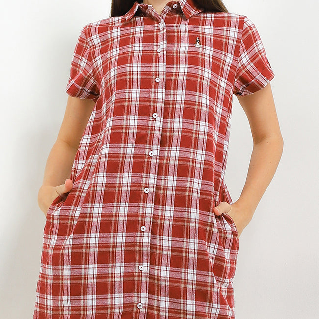 Hush Puppies Pakaian Wanita Jimna In Red